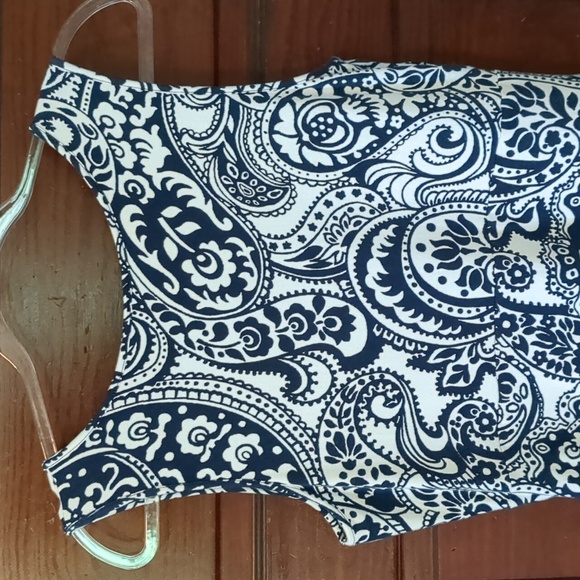 Talbots Knit Jersey Maxi Dress Paisley - Picture 6 of 9